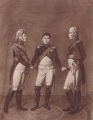 Tilsit 26. Juni 1807. Monarchen-Begegnung auf der Memel.  Zar Alexander I., Kaiser 