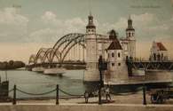 Ansichtskarte Tilsit Knigin Luise Brcke 1900