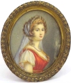 Hier wurde offenbar eine andere Dame in der Art von Elisabeth Vige Lebruns Portrt gemalt.