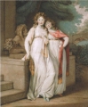 Luise und Friederike,  Luigi Schiavoretti, nach F.A. Tischbein 1797, Foto SPSG