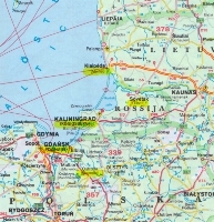 Karte Knigsberg 2000